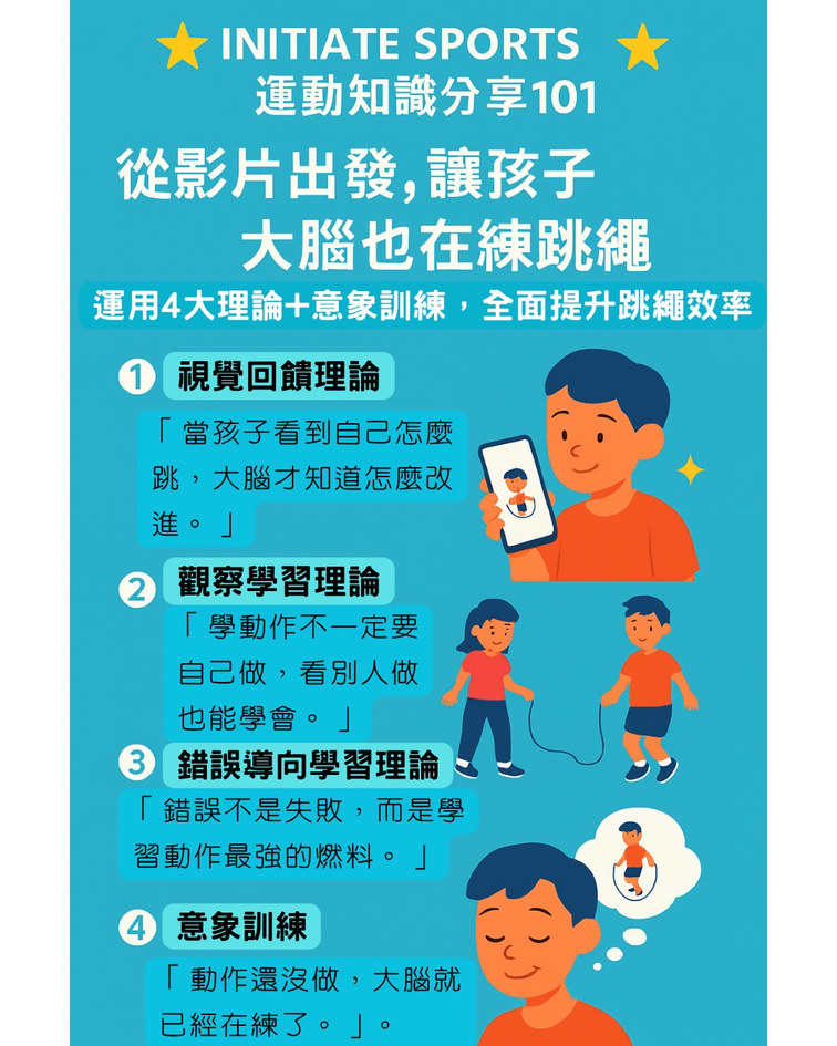 從影片出發，讓孩子的大腦也在練跳繩